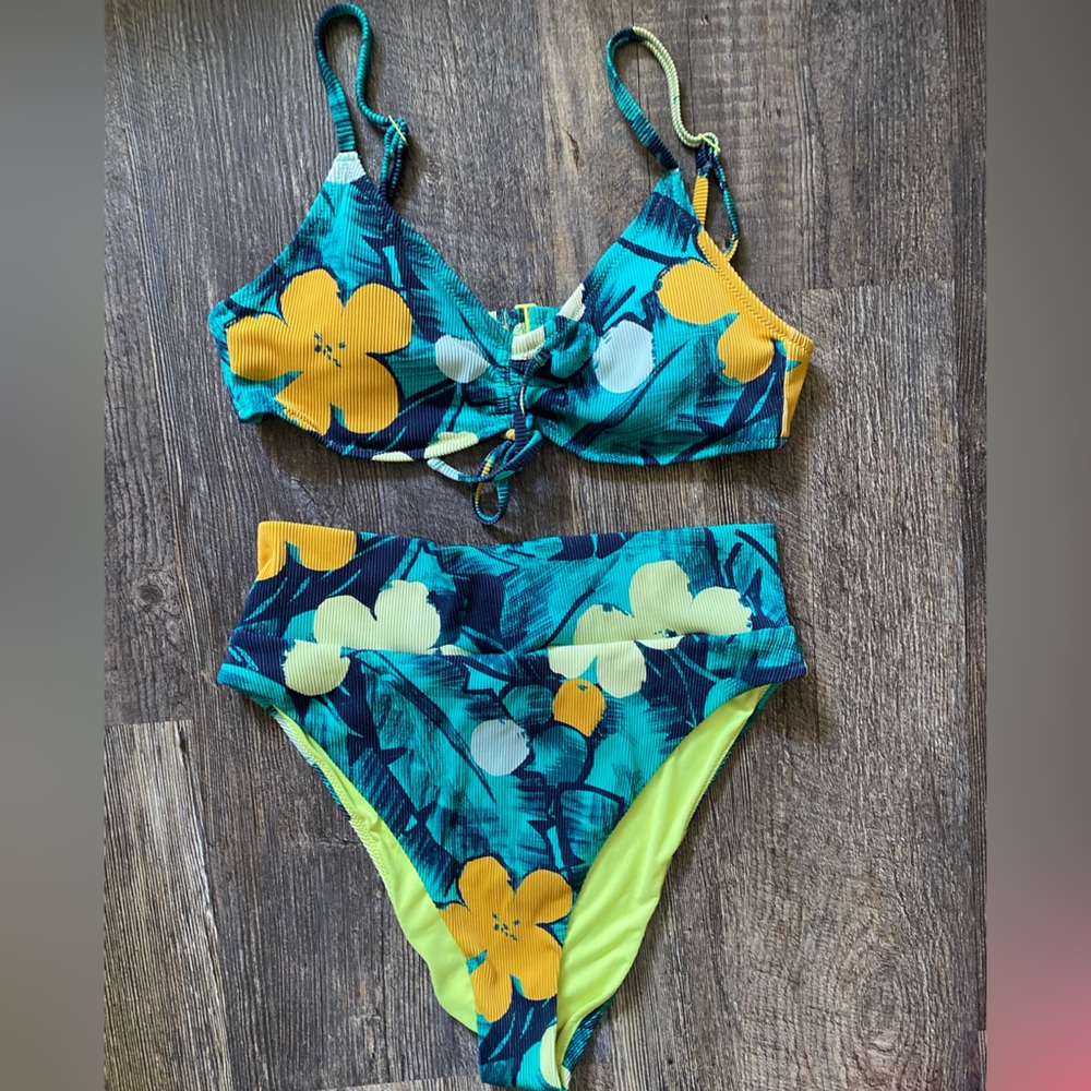 Aerie Floral Swim Bikini